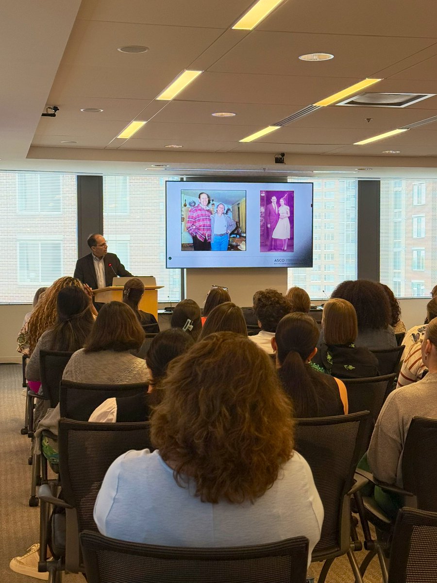 I had the pleasure of meeting w/ <a href="/ASCO/">ASCO</a> staff last week in which I introduced my presidential theme for 2025-2026:

"The Science and Practice of Translation: Improving Cancer Outcomes Worldwide."

Excited to roll this out over the course of the year, and of course, at #ASCO26!