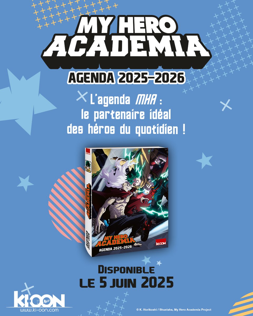 ki_oon_Editions's tweet image. Toujours pas choisi ton agenda pour la rentrée ? Pas de panique, on a ce qu’il te faut ! 🤩
Quel sera votre choix : Les Carnets de l'apothicaire ou #MHA ?