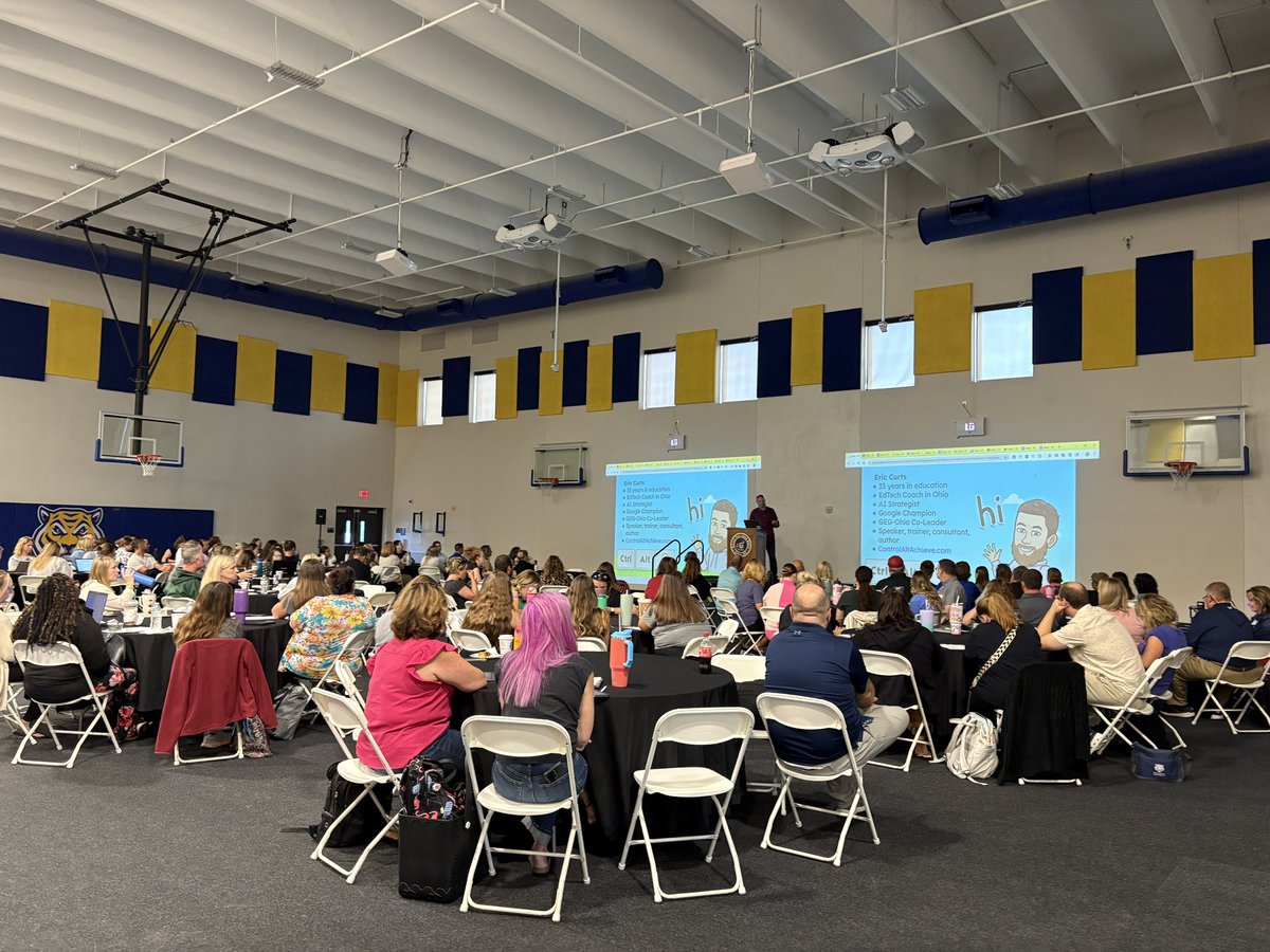 Michelle Dirksen (@mdirksen) on Twitter photo Day 1 of our AI Educator Summit <a href="/HancockPlace/">Hancock Place School</a> with educators from all over the state! <a href="/ericcurts/">Eric Curts</a> is starting us off. Day 1 of our AI Educator Summit <a href="/HancockPlace/">Hancock Place School</a> with educators from all over the state! <a href="/ericcurts/">Eric Curts</a> is starting us off.