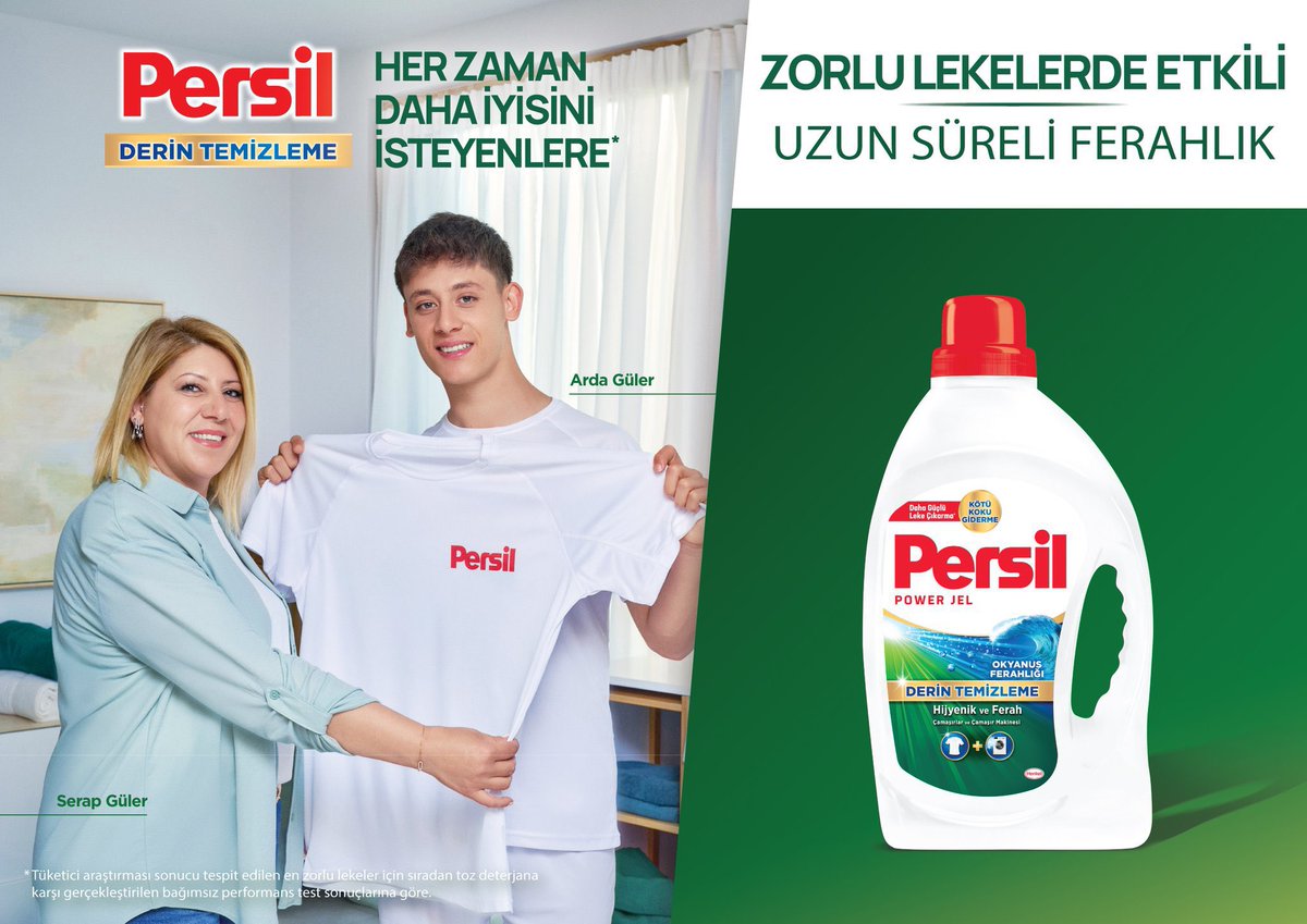 Arda Güler para için karakterden vazgeçilir mi? 

İsrail’i destekleyen Persil markasının reklam yüzü olmakta nedir be oğlum?

Yakıştı mı sana onca Müslüman çocuklar seni örnek alırken onu geçtim Gazze’de onca çocuklar açlıktan ölürken?

Çok büyük bir hayal kırıklığı oldu!