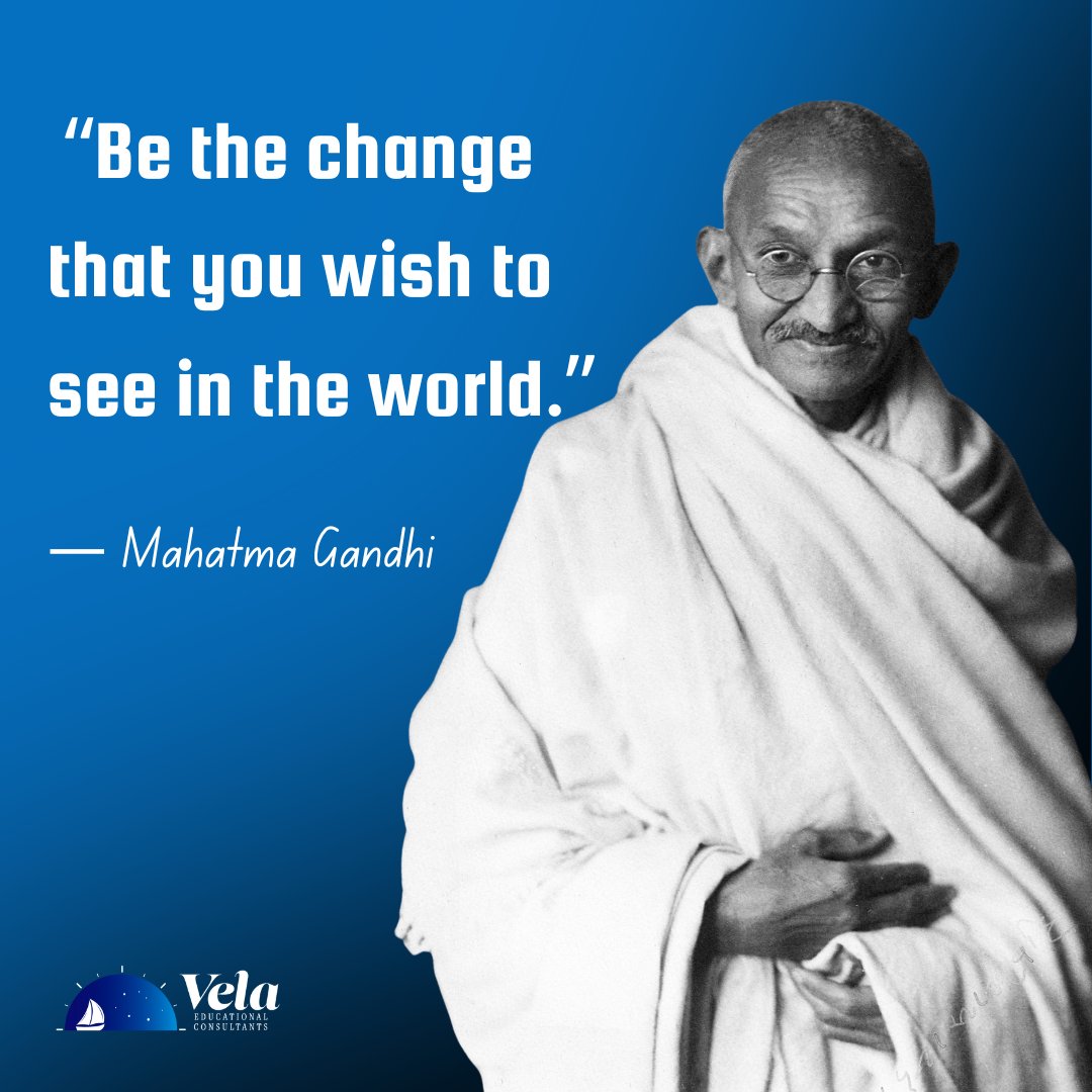 MSadorf03's tweet image. “Be the change that you wish to see in the world.”
— Mahatma Gandhi
At Vela Consultants, we help school leaders model the kind of ethical, student-centered change they want to see in their classrooms and communities. Leadership isn’t about control—it’s about influence.
Under…