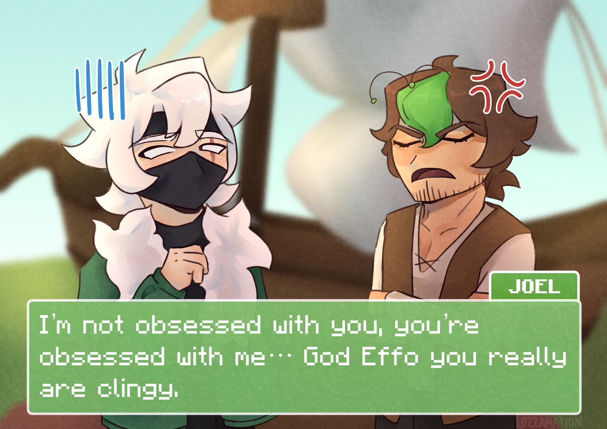 Lozzamation's tweet image. Boat Boys dating sim🤭 

[#ethoslabfanart #smallishbeansfanart]