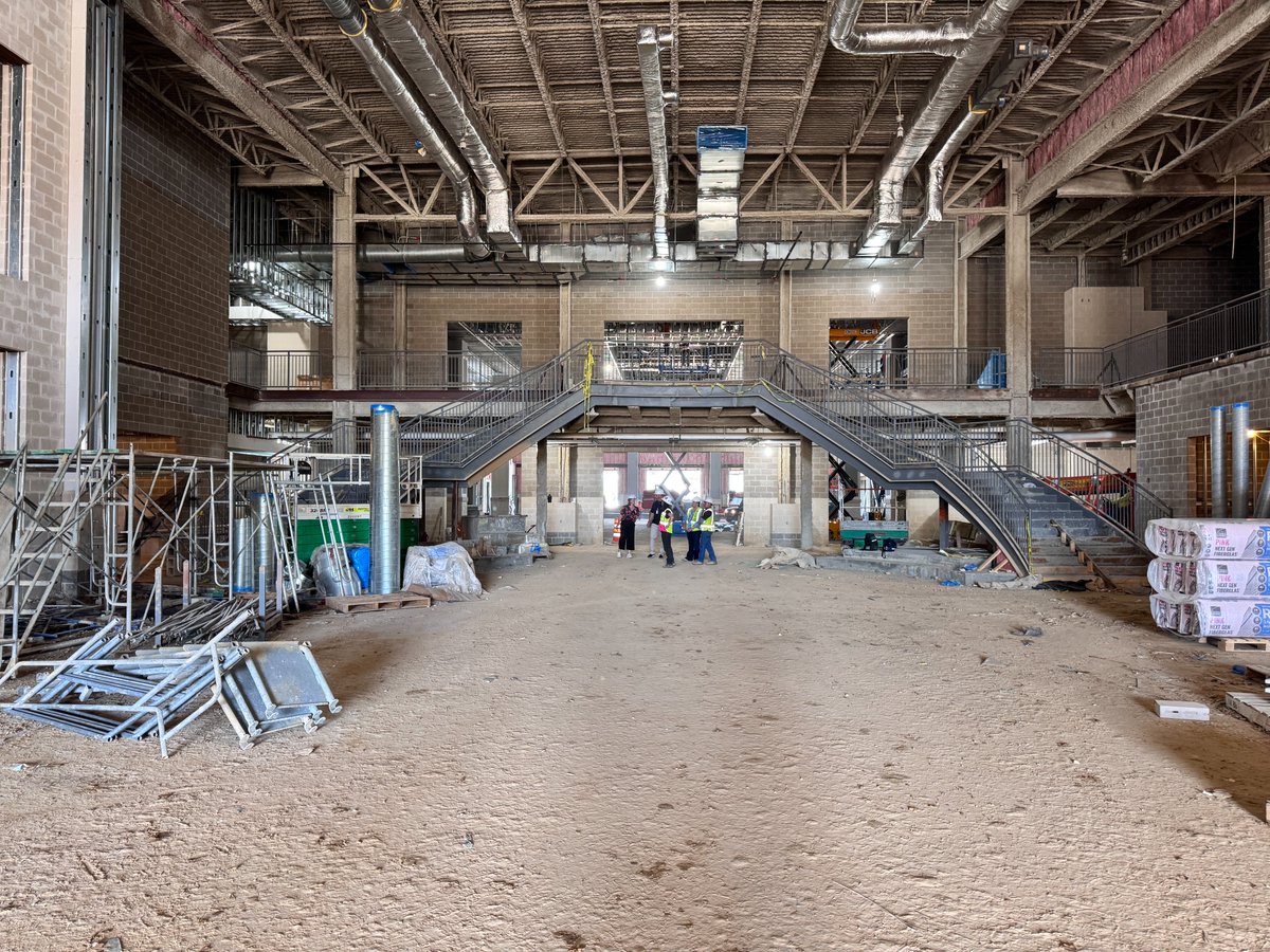TomballISD's tweet image. 👀 🚧 Sneak Peek!
Quick look at the progress being made at our third comprehensive high school, @TISDTWHS - home of the Tigers!
Thank you to our Tomball community for the support of Bond 2021. Big things are coming! #DestinationExcellence