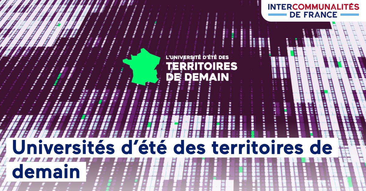 IntercoDeFrance's tweet image. 🔎 Universités d’été des territoires de demain : décider au présent pour construire l’avenir
🗓️ Le mouvement Impact France vous donne rendez-vous le 29 août 2025 à la Cité internationale universitaire de Paris pour les Universités d’été des territoires de demain, événement dont…