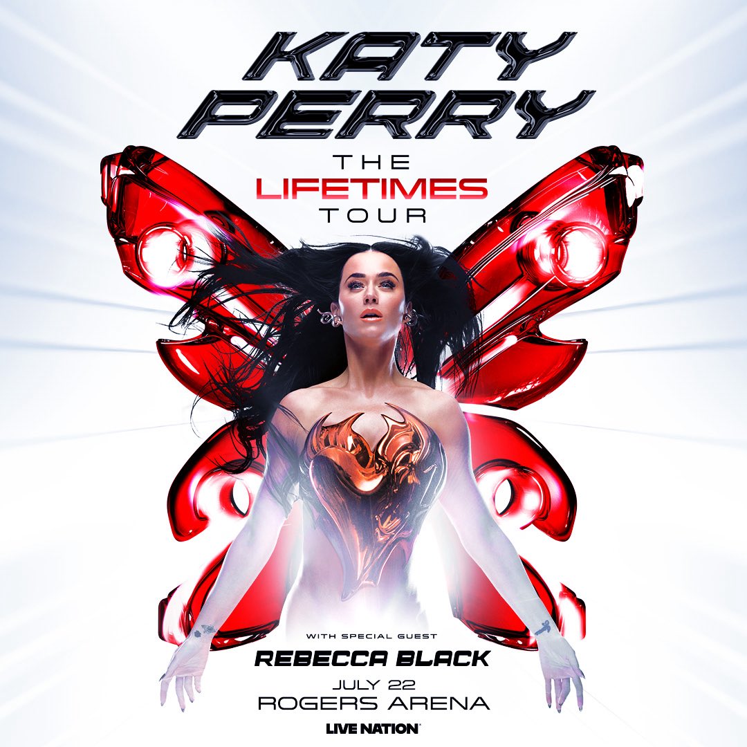 todaykatyp's tweet image. Tonight, Katy Perry kicks off the first of eight shows of “THE LIFETIMES TOUR” in Canada. She will take the stage in Vancouver at Rogers Arena.