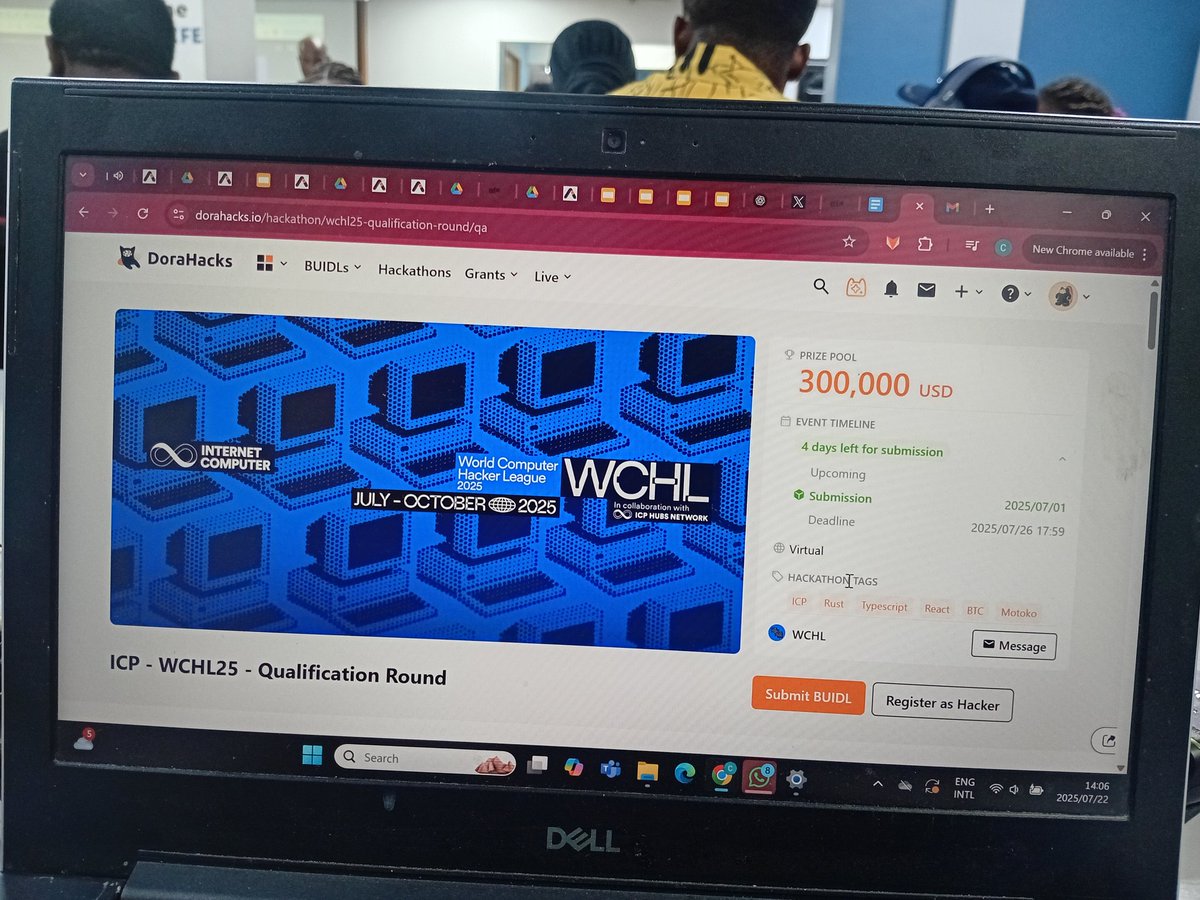 _danieluche's tweet image. Live at the Stage 1 Close-Out and Demo Week of the WCHL ICP Hackathon!
#WCHL25 #ICPHubNigeria #ICP