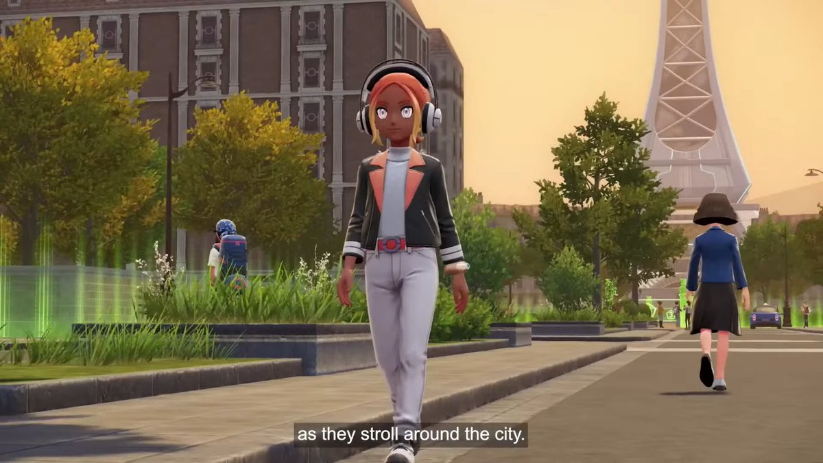 A preview of Pokémon Legends Z-A's trainer customization feature.