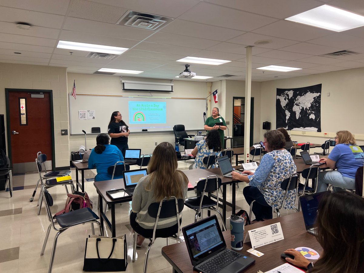 Elizabeth Robles (@techcoachrobles) on Twitter photo π Kicking off Engagement Academy <a href="/NISDSTEVENS/">NISDSTEVENS</a> in style! The drum line & cheerleaders gave us an amazing welcome πΆπ£ Starting strong with <a href="/TechCoachFikac/">Michelle Fikac</a> and Danielle leading their "Apple a Day" session for our incredible PreKβ1st gr NISD teachers! π #nisdengage <a href="/NISDAcadTech/">NISD Academic Tech</a> π Kicking off Engagement Academy <a href="/NISDSTEVENS/">NISDSTEVENS</a> in style! The drum line & cheerleaders gave us an amazing welcome πΆπ£ Starting strong with <a href="/TechCoachFikac/">Michelle Fikac</a> and Danielle leading their "Apple a Day" session for our incredible PreKβ1st gr NISD teachers! π #nisdengage <a href="/NISDAcadTech/">NISD Academic Tech</a>