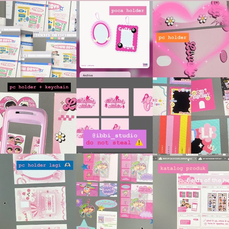 ibbi_design's tweet photo. inii yaa beberapa track desain akuu 🫶🏻 masih banyak lagii 💗 jadi jangan ragu untuk slides ke DM buat design commission, siapa tau cocok 😽💗⭐️🌀

#zonauang #jasadesain #designgraphic https://t.co/wuLkxBzS3K