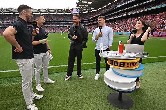 Sarah Mulkerrins (@sarahmulkerrins) on Twitter photo This pic just sums it all up! Such fun and always a privilege to bring hurling to fans old and new on BBC network TV all around the UK. Congrats to Tipperary, weโll see you on <a href="/BBCiPlayer/">BBC iPlayer</a> and <a href="/BBCnireland/">BBC Northern Ireland</a> this Sunday for the football final between Donegal and Kerry. #bbcgaa This pic just sums it all up! Such fun and always a privilege to bring hurling to fans old and new on BBC network TV all around the UK. Congrats to Tipperary, weโll see you on <a href="/BBCiPlayer/">BBC iPlayer</a> and <a href="/BBCnireland/">BBC Northern Ireland</a> this Sunday for the football final between Donegal and Kerry. #bbcgaa