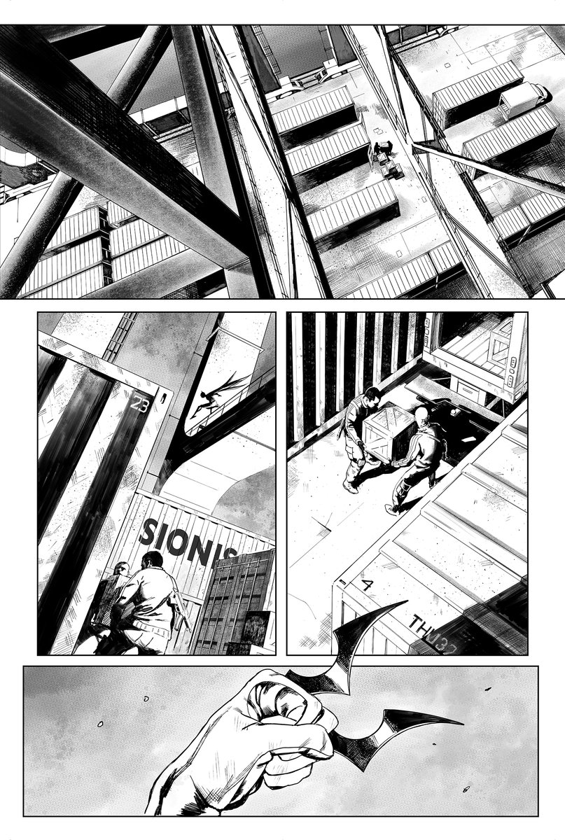 lucasfilappi's tweet image. To mirror what I'm doing on Insta, I'm gonna post a page a day of my latest Batgirl samples this week. Hope you enjoy!
Here's page 1! 🦇