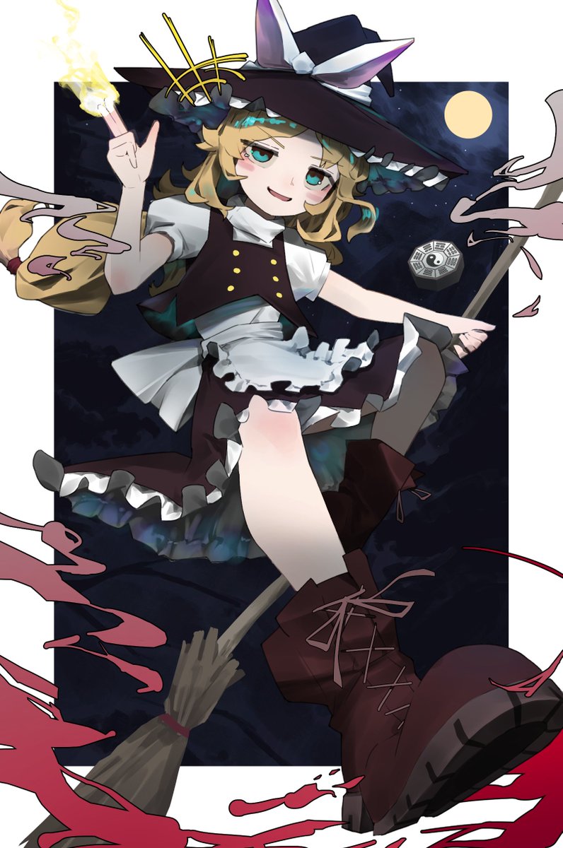 DAUCHIMk_1's tweet image. ＃霧雨魔理沙