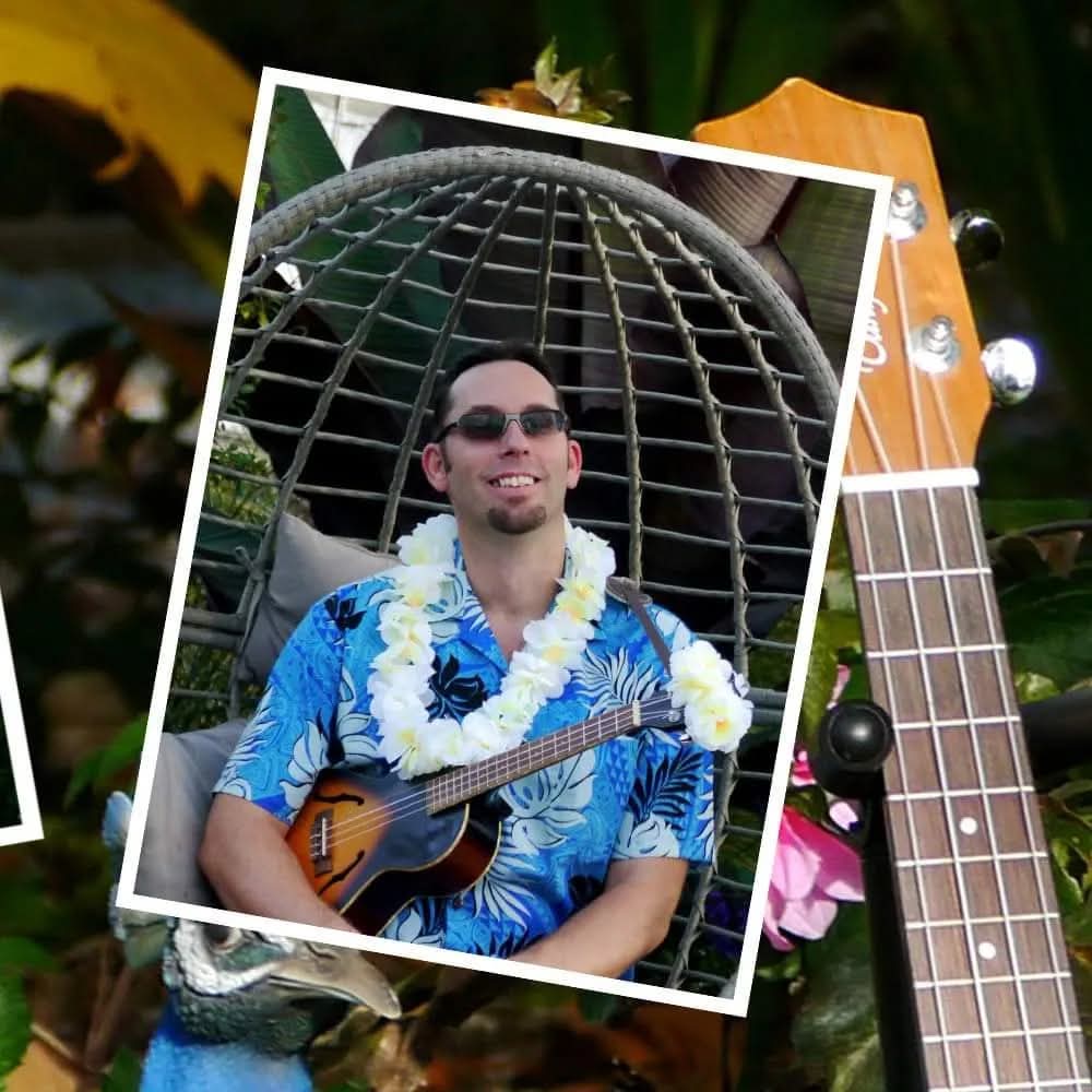 IslandStyleUK's tweet photo. It's a special day today as we wish our lead #ukulele player @Gabbroboccia a very hauʻoli lā hānau! We're very lucky to have Rob's playing and vocal capabilities in the band. Sending him much Aloha &amp; our best wishes on his birthday 🤙 #yorkshire #hawaiian #music @kalabrandmusic https://t.co/QOsvZpU1Q1
