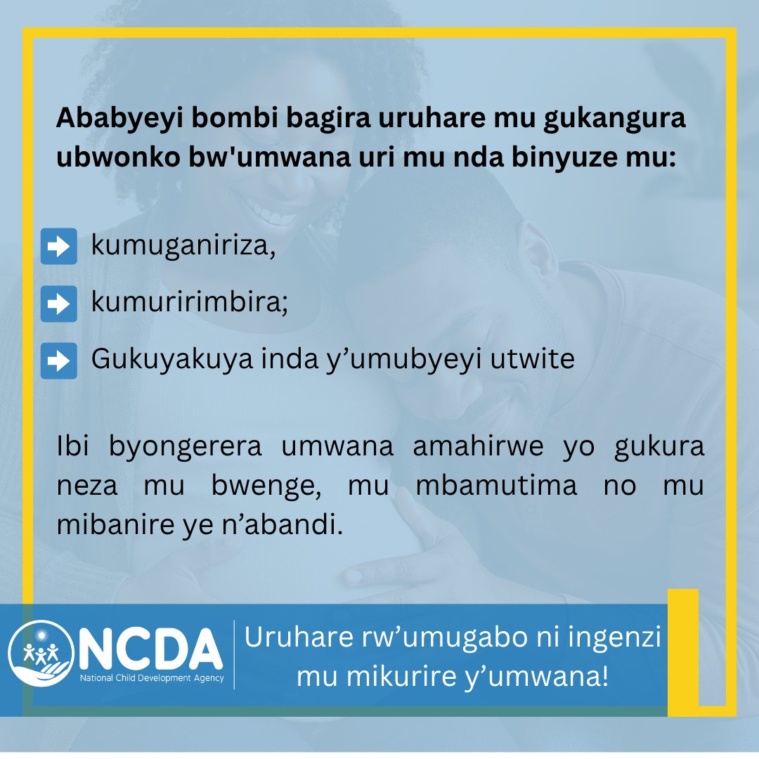 Uruhare rw’umugabo ni ingenzi mu kwita ku mubyeyi utwite no gushyikirana n’umwana uri mu nda kuko bimufasha gukura neza!