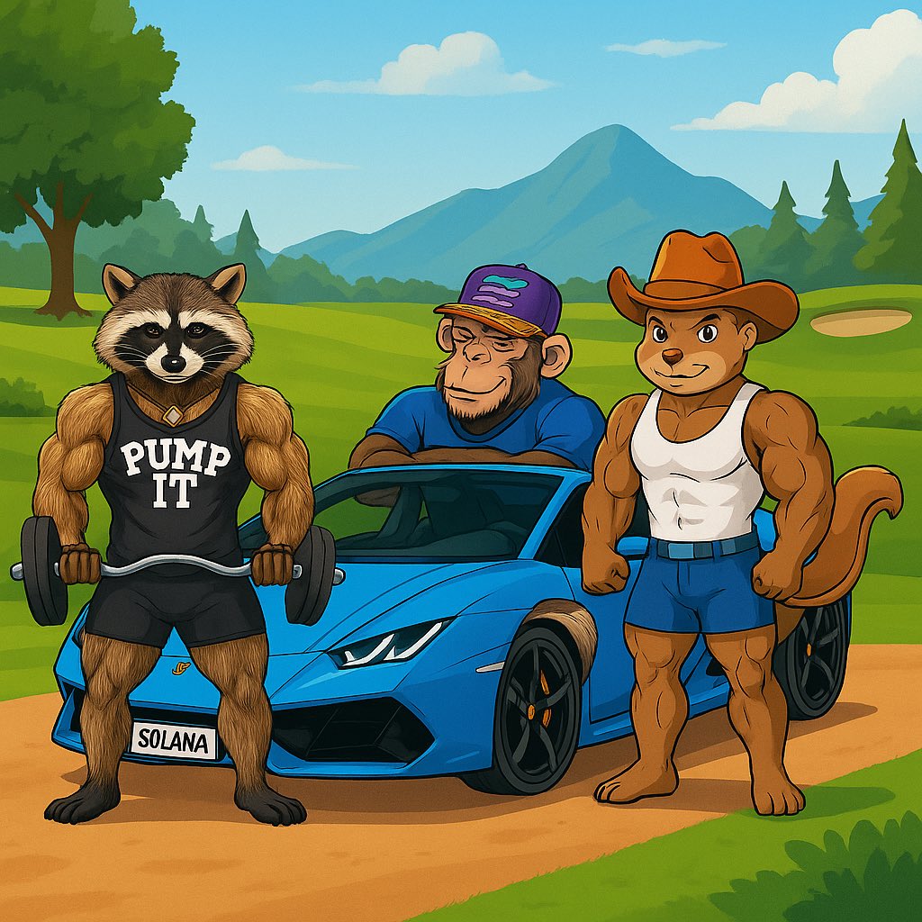 BohamdanSol's tweet image. $Fred & $Pnut just pulled up looking sharper than ever 💪🚗
No brakes. No limits.
They’re ready to launch 🚀🐿️🦝
You riding with us — or watching from the sidelines? 😎🔥