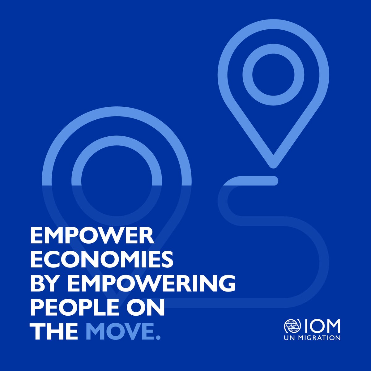 IOM_EHSA's tweet image. Empowered migrants power economies.
When we support people on the move, we unlock potential that drives inclusive growth and sustainable development.