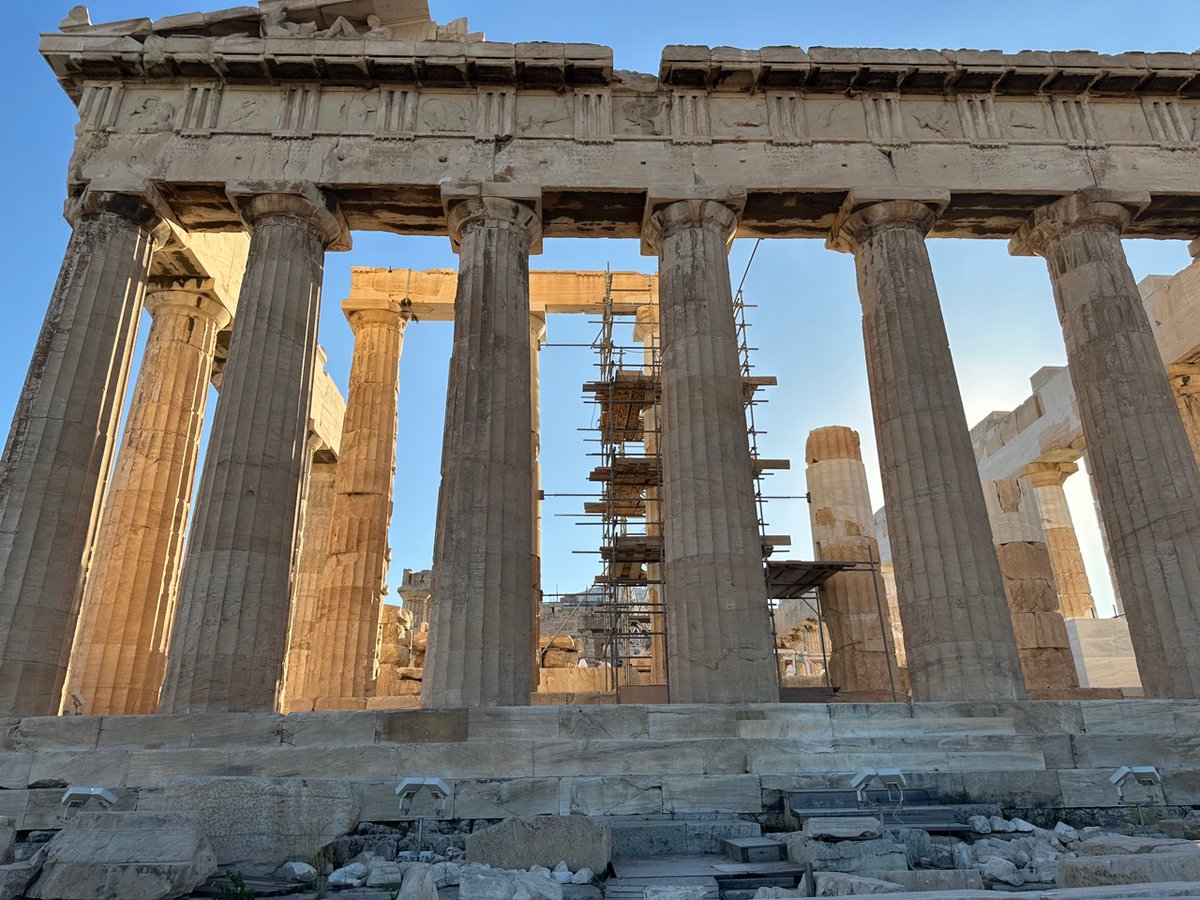 terrymeiners's tweet image. Back to work today on @840WHAS after a few weeks in Greece, the birthplace of Democracy, stunning island beauty, and the best desserts on the planet 😋
See you on the radio at 3 PM 📲 whas.com
