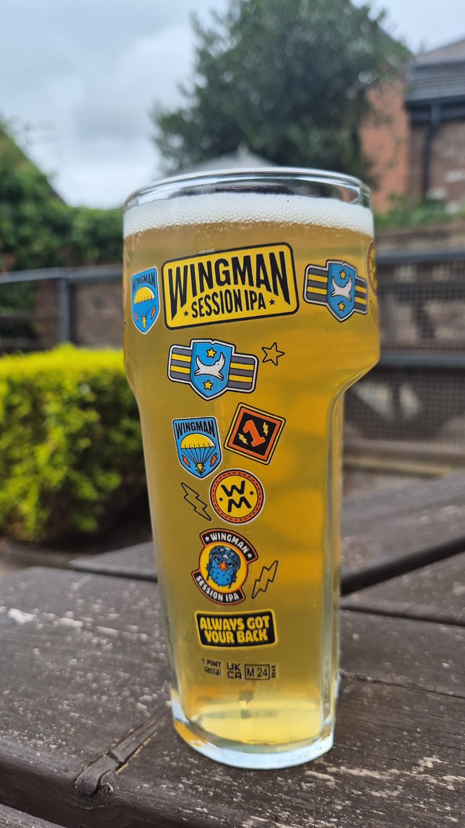 4 miles in, I got thirsty.