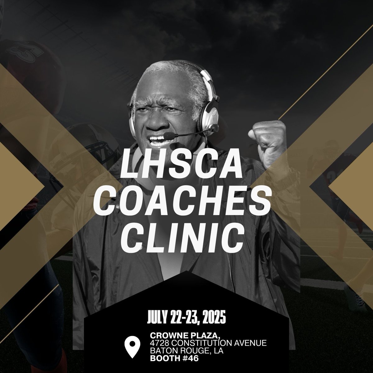 ANSRSFB's tweet image. See you today in BATON ROUGE!!🤩 @TheLHSCA @LHSAA 
🗓️ July 22-23, 2025
📍 Crowne Plaza | 4728 Constitution Avenue Baton Rouge, LA
👉 BOOTH #46

🔗: Learn More About ANSRS⬇️
ansrs.ai/?utm_source=tw…