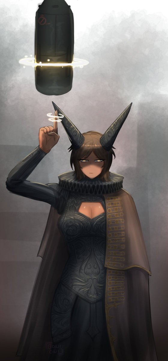 1_OniBoni's tweet image. Artillery Witch Outis #LCB12