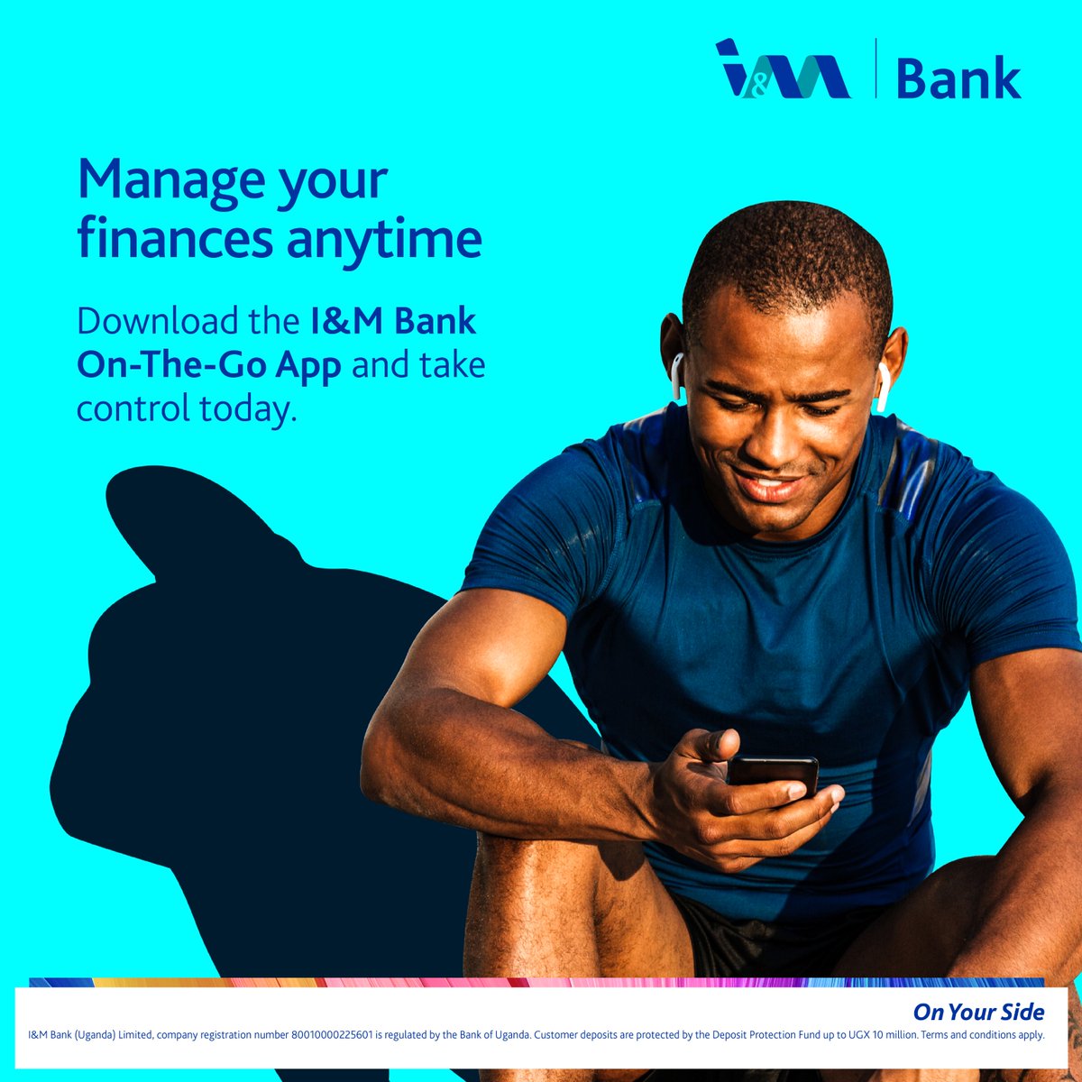 imbankug's tweet image. Take control of your finances when you download the I&M Bank On The Go App.
Start now.
#OnYourSide