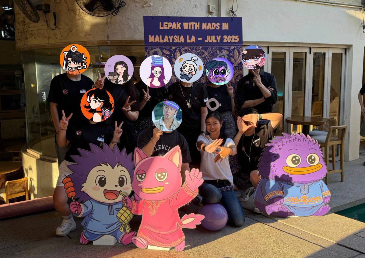Kadd ⌘ (@kadishere) on Twitter photo It’s a wrap 😎
Shoutout to all the host 💜
Gmonad and thanks for coming !!!!
<a href="/babylow_7/">Babylow (evm/acc)</a> <a href="/0xpotatoking/">Potato King</a> <a href="/LK_328/">LK</a> <a href="/Mido_269/">Midodo💜monad⌘</a> <a href="/hyuuu_hyu/">hyuuu</a> <a href="/fairyfairy321/">Fairy</a> <a href="/wxjoyce_/">joycie</a> <a href="/emiyns88/">Emiyns❤️</a>
<a href="/Monad_APAC/">Monad APAC</a> now u see us 😏 It’s a wrap 😎
Shoutout to all the host 💜
Gmonad and thanks for coming !!!!
<a href="/babylow_7/">Babylow (evm/acc)</a> <a href="/0xpotatoking/">Potato King</a> <a href="/LK_328/">LK</a> <a href="/Mido_269/">Midodo💜monad⌘</a> <a href="/hyuuu_hyu/">hyuuu</a> <a href="/fairyfairy321/">Fairy</a> <a href="/wxjoyce_/">joycie</a> <a href="/emiyns88/">Emiyns❤️</a>
<a href="/Monad_APAC/">Monad APAC</a> now u see us 😏
