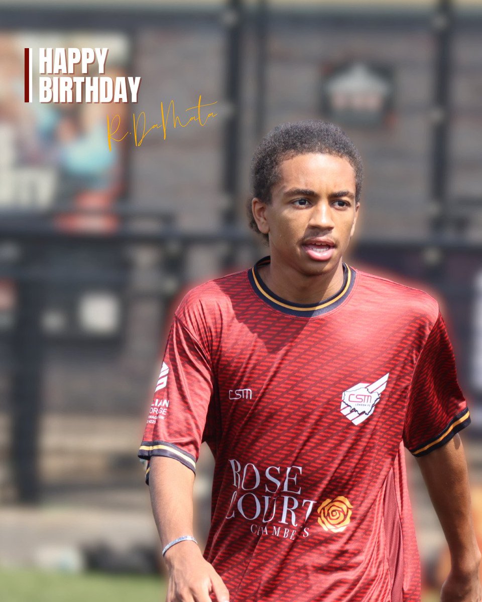 CSMLondonFC's tweet image. H A P P Y 🥳 B I R T H D A Y
Raf ❤️
#CSM #TogetherThroughFootball