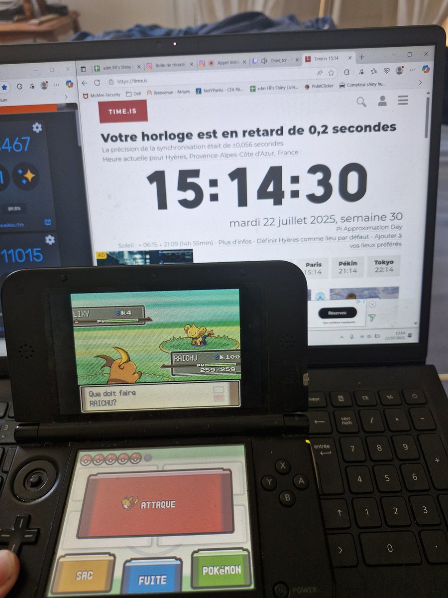 XdmFr's tweet image. Enfin un shiny !!!!
Lixy qui tombe en 18467 rencontres, enfin des points pour la SHL !! 🥳
#SHLS10