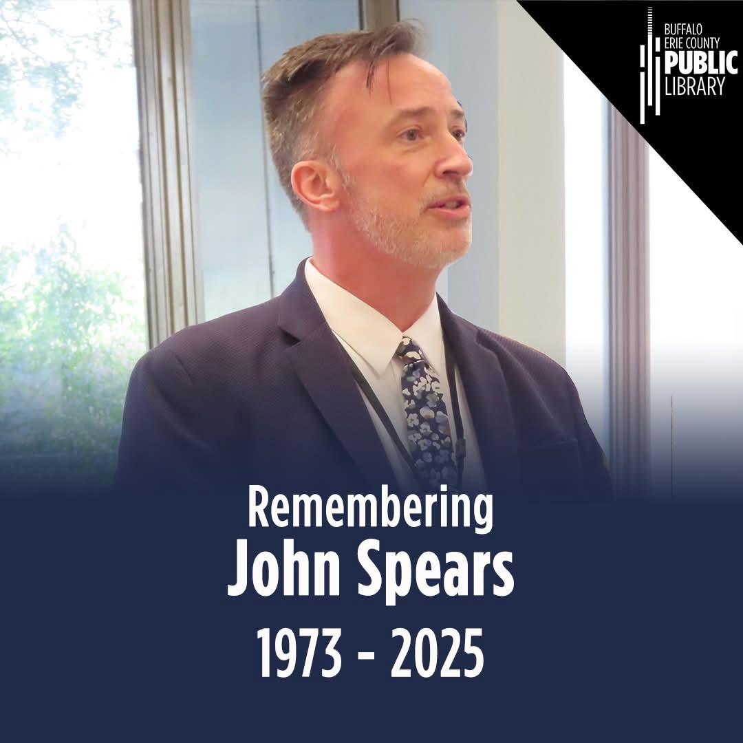 markpoloncarz's tweet image. It was with great sadness I learned of the passing of John Spears, @buffalolibrary's CEO.
In his just a few short years, John took a strong library system and made it much better. That will be his legacy. I offer my deepest condolences to his partner Brian and all who knew him.