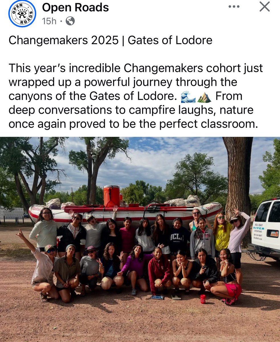 Dr. Madeline Diamond (@diamond_mad27) on Twitter photo They did it! Six days of a life changing experience in Utah’s outdoors! We cannot wait to hear about their experience and the change these young Latinx leaders will bring to their communities. #TeamChangemakers
<a href="/ufsdtarrytowns/">Tarrytown Schools</a> <a href="/OssiningSchools/">Ossining UFSD</a> <a href="/PeekskillCSD/">Peekskill Schools</a> They did it! Six days of a life changing experience in Utah’s outdoors! We cannot wait to hear about their experience and the change these young Latinx leaders will bring to their communities. #TeamChangemakers
<a href="/ufsdtarrytowns/">Tarrytown Schools</a> <a href="/OssiningSchools/">Ossining UFSD</a> <a href="/PeekskillCSD/">Peekskill Schools</a>