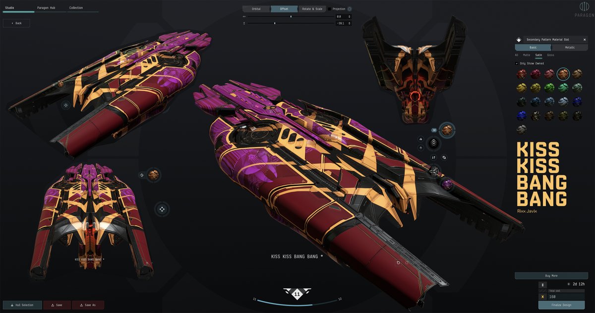 The hottest Solar Fest skin in Jita is from universally renowned fashion icon Rixx Javix - KISS KISS BANG BANG for the HOT new Babaroga &lt;3 #tweetfleet #eveonline #JustCreators <a href="/JustAbout__/">Just</a> <a href="/EveOnline/">EVE Online</a> Oh baby