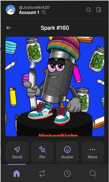 JusticeMr420's tweet image. Joints or blunts? To be or not to be?
With @Digibluntz, 420 has never been better, and now @JusticeMr420 has fallen into the @Digibluntz metaverse.
Click the link below and join the @Digibluntz experience.
launchmynft.io/sol/15807