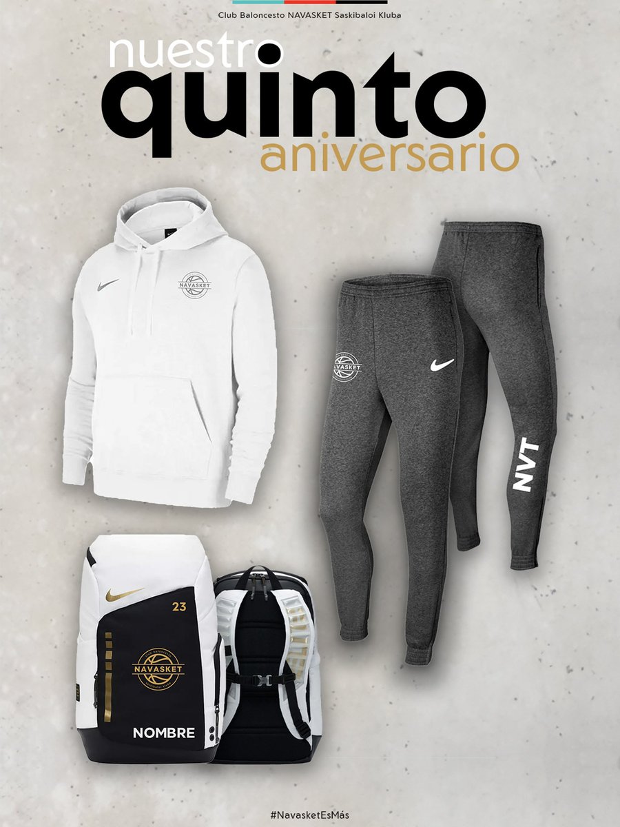 😍 #NVTstore | COLECCIÓN 2025-2026
𝐍𝐚𝐯𝐚𝐬𝐤𝐞𝐭 𝐩𝐫𝐞𝐬𝐞𝐧𝐭𝐚 𝐬𝐮 𝐜𝐨𝐥𝐞𝐜𝐜𝐢𝐨́𝐧 𝐍𝐢𝐤𝐞

De la mano de Basketball Emotion, se ha presentado la colección de la 2025-2026.

🛒 Ya disponible online: navasket.com/es/tienda/

👉: navasket.com/es/2025/07/21/…

#NavasketEsMás