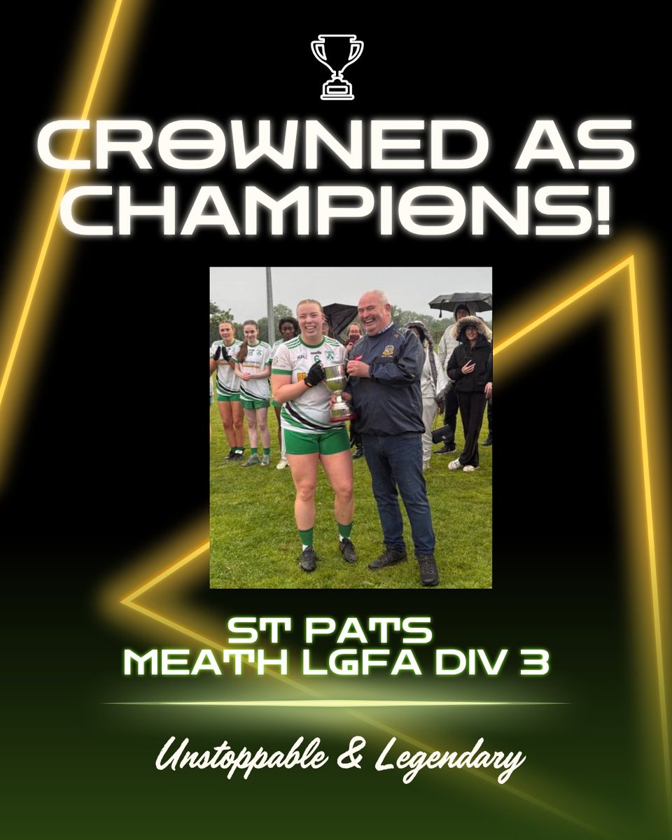 Mí Analytics (@mianalytics) on Twitter photo Congrats to our clients St Pats Ladies on capturing the <a href="/meathladiesMLGF/">Meath LGFA</a> divisiom 3 title earlier this year Congrats to our clients St Pats Ladies on capturing the <a href="/meathladiesMLGF/">Meath LGFA</a> divisiom 3 title earlier this year