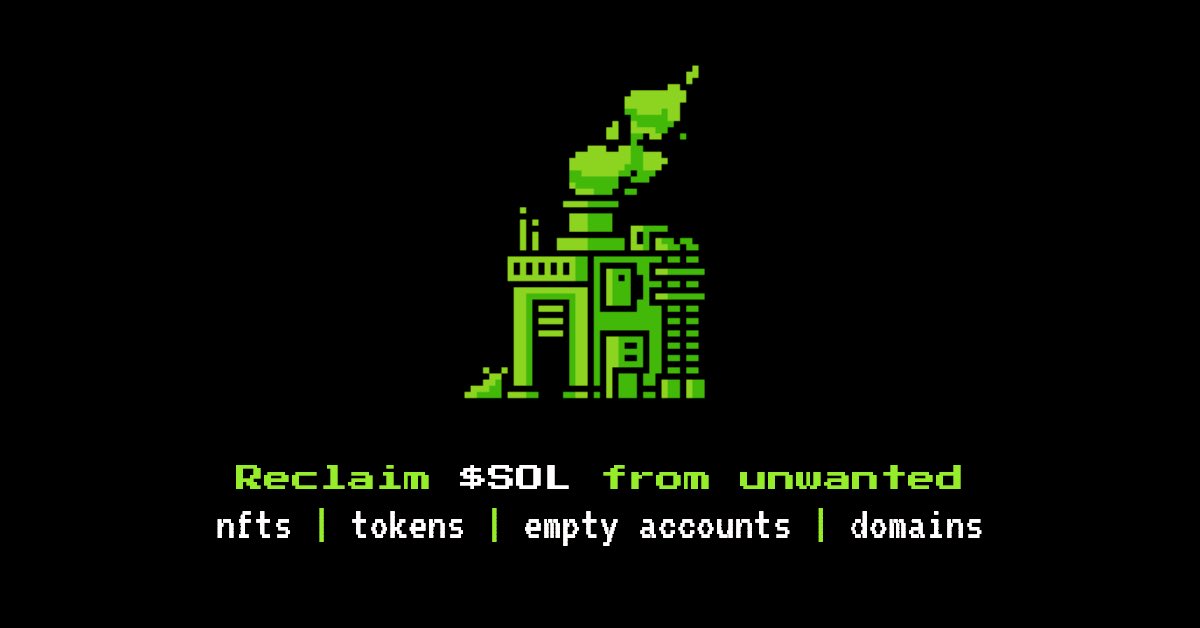 solincinerator's tweet image. GM 🔥 especially to those who clean their Solana wallet(s) with the sol-incinerator.