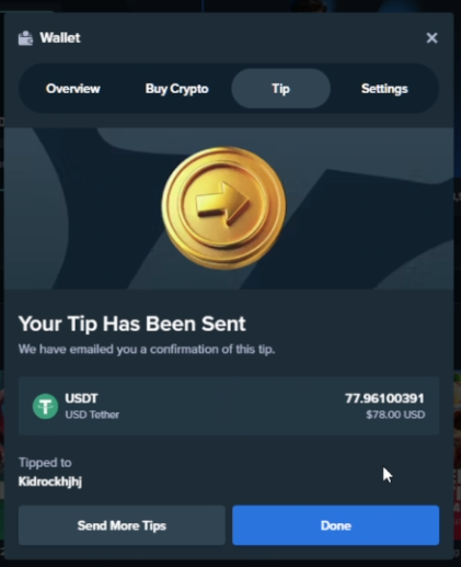 Congrats Kidrockhehe for winning $78.00 from today's Guess the Final Balance AND having a guess of only $0.02 difference! Amazing prediction!!

#winner #guessthebalance #bonusbuy #hanveestream

kick.com/hanvee