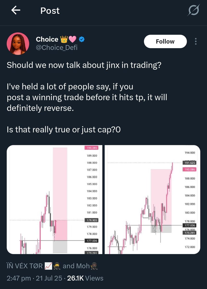 I_Am_xxxjosh's tweet image. Observe with me,
See eh, the market no really send your papa. E go give free subscription to premium shege, back to back shege and e remain small shege. Subscription way no dey expire
You'd be wrong and lose
Be right and lose
Omo you go too humble eh😂😂😂
Jinx una