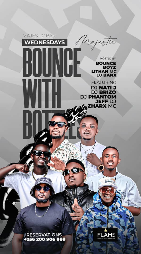 Get ready to vibe every Wednesday at Majestic Bar for #BounceWithBottles! Join the Bounce Boys and an amazing lineup of DJs for a night you won't want to miss! 🍾🎶