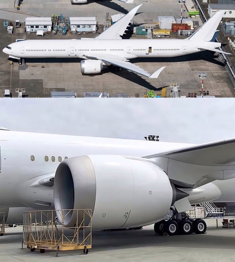 airmainengineer's tweet image. Boeing's WH286, the fifth 777-9 test jet, has completed its initial engine run and will start taxi trials shortly, ahead of its first flight scheduled for next month.
Do you think B777-9 will be successful or not?
📸 by fb/jetflix