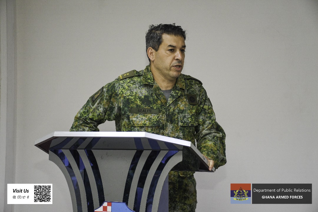 GhArmedForces's tweet image. The Acting Brigade Commander 17 Signal Brigade, Colonel (Col) Abass Mustapha has opened a Strategic Communication (StratCom) Course, at the Signal Training School, Burma Camp.

gafonline.mil.gh/news/col-musta…