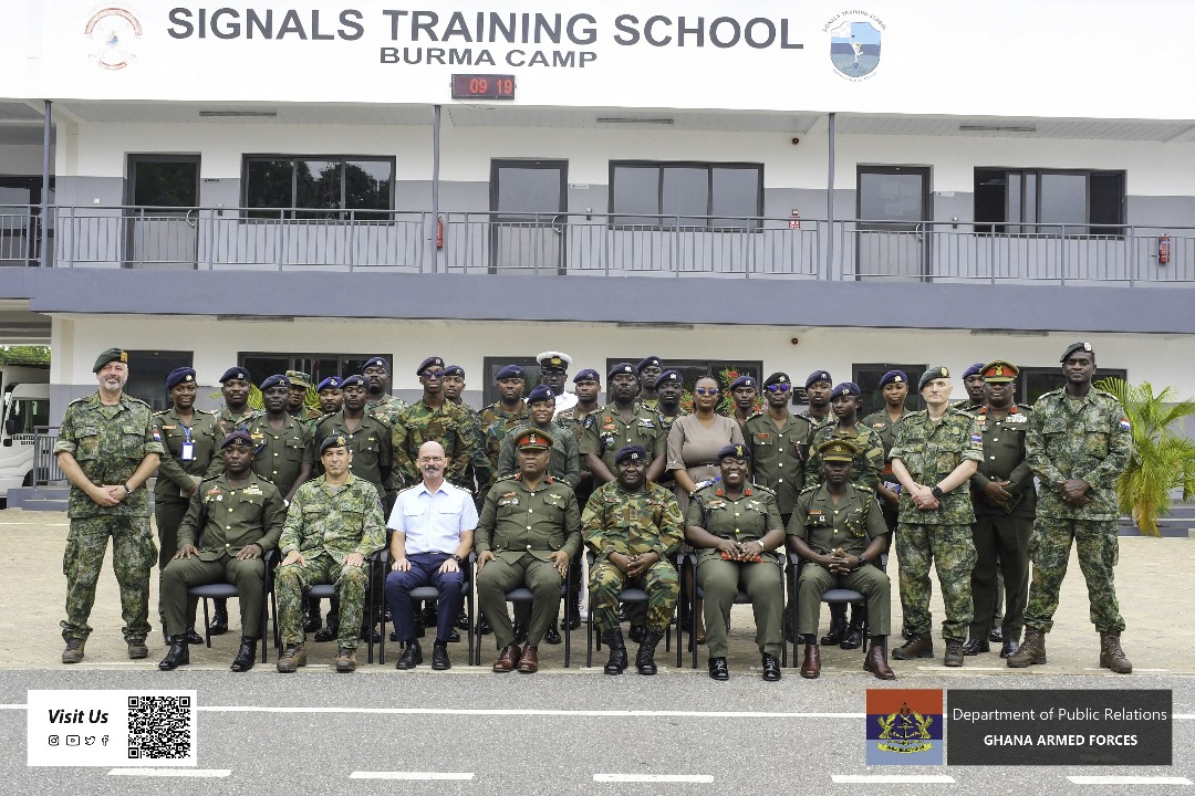GhArmedForces's tweet image. The Acting Brigade Commander 17 Signal Brigade, Colonel (Col) Abass Mustapha has opened a Strategic Communication (StratCom) Course, at the Signal Training School, Burma Camp.

gafonline.mil.gh/news/col-musta…