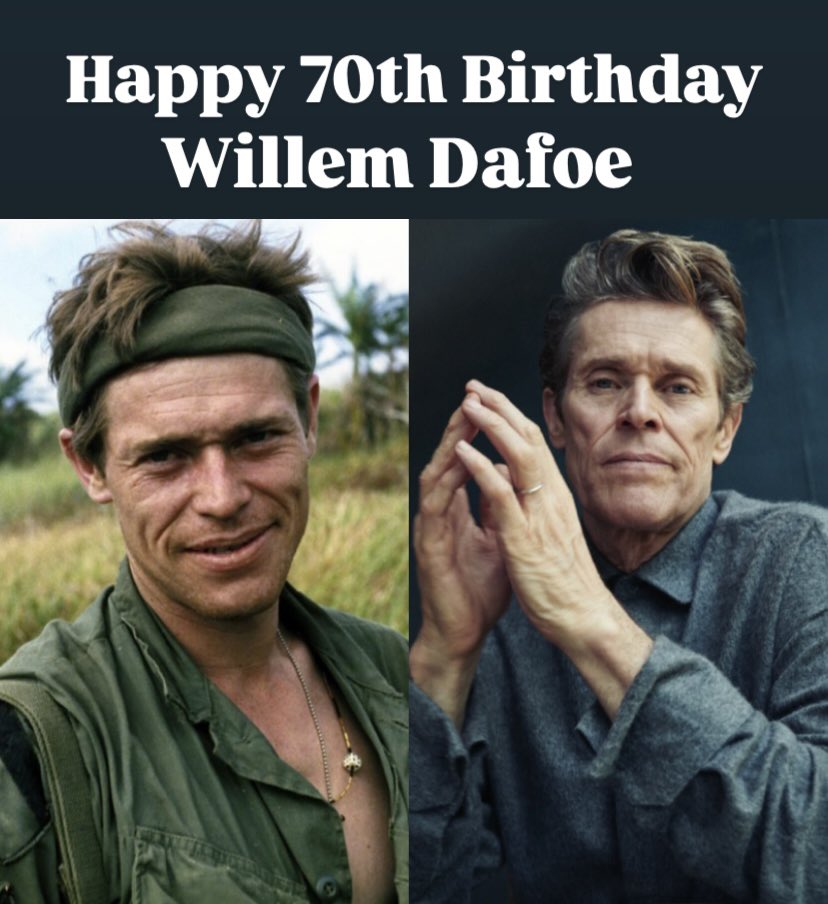 80sThen80sNow's tweet image. William James Defoe (Now 70), Remains Active and Has Appeared in Over 150 Movies, TV Shows and Plays Since 1979.
80s Wise, Willem Appeared in the Following:
Heaven’s Gate (1980)
The Loveless (1981)
The Hunger (1983)
Streets of Fire (1984)
North Atlantic (1984)
L.S.D.(1984)…