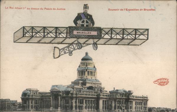 Oli4sch's tweet image. Flemish Nationalists and non-Patriots will claim this picture of King Albert flying over Brussel is fake, they&apos;re wrong. Don&apos;t be fooled!