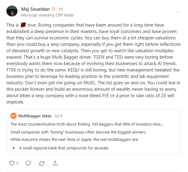 GrumpierByTheDay (@grumpierbtday) on Twitter photo Copying a SS post from <a href="/majgeoinvesting/">Maj Soueidan</a> <a href="/GeoInvesting/">GeoInvesting, LLC.</a> to highlight his perspective on long-lived businesses with unrecognized growth inflections.
This is where I see $CODA right now. Time will tell if I'm right, but I think the deck is stacked in CODA's favor. Copying a SS post from <a href="/majgeoinvesting/">Maj Soueidan</a> <a href="/GeoInvesting/">GeoInvesting, LLC.</a> to highlight his perspective on long-lived businesses with unrecognized growth inflections.
This is where I see $CODA right now. Time will tell if I'm right, but I think the deck is stacked in CODA's favor.
