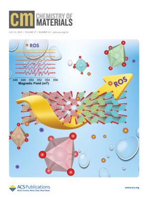 The latest issue of <a href="/ChemMater/">Chemistry of Materials</a> is now live!

Check out the #FrontCover article by Mary Cristina Ferreira Alves, André Luiz Menezes de Oliveira et al. 👇 go.acs.org/cUZ

Explore the issue 👉 go.acs.org/cUY