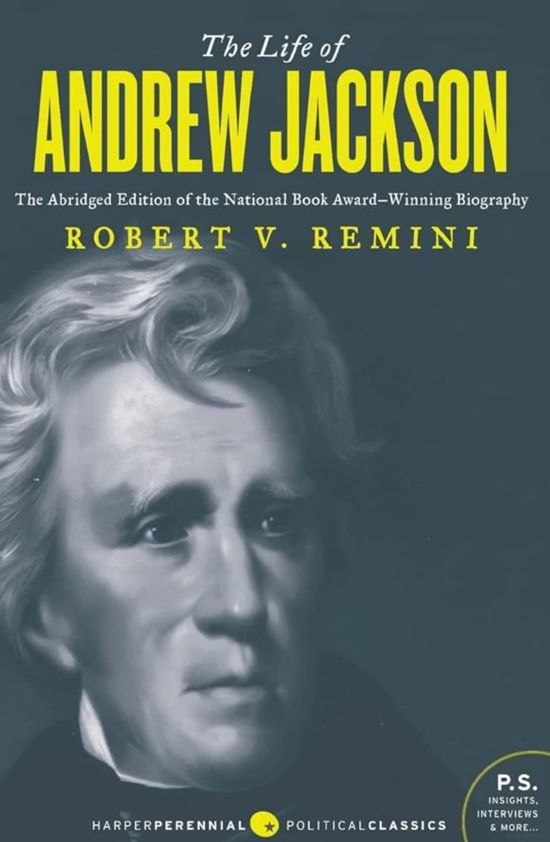 PrezWisdom's tweet image. "You cannot write about Jackson without standing on Remini's shoulders."
- Jon Meacham on Andrew Jackson 🇺🇸biographer Robert Remini whose multiple works on Jackson cemented him as an expert on the the President and Jacksonian Era as a whole
#POTUS 📚