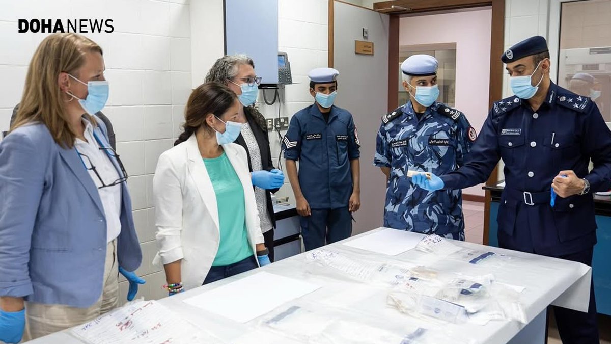 dohanews's tweet image. A specialised @FBI team visited #Doha as part of efforts to strengthen security cooperation and expertise exchange with #Qatar’s Internal Security Force, Lekhwiya. The delegation met with Lieutenant Colonel Falah Abdullah Al-Dosari, Director of International Cooperation, and…