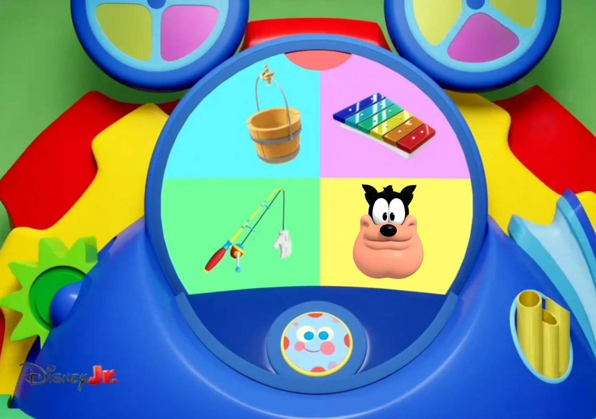 Clarabelle's New Coop Mouseketools in Mickey Mouse Clubhouse+ Bucket with a Rope Xylophone Handy Fishing Pole (uses Super Cheer) Pete (Mystery Mousekepal) @disneyjr #MickeyMouseClubhousePlus #MickeyMouseClubhouse Clarabelle's New Coop Mouseketools in Mickey Mouse Clubhouse+ Bucket with a Rope Xylophone Handy Fishing Pole (uses Super Cheer) Pete (Mystery Mousekepal) @disneyjr #MickeyMouseClubhousePlus #MickeyMouseClubhouse