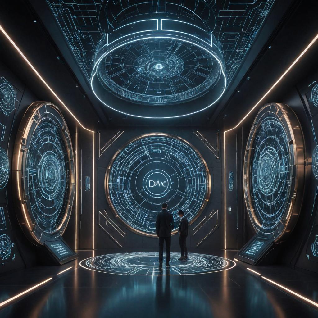 0x_TheDAO's tweet photo. 🔮 Step into the future of finance with The DAO! We're a revolutionary decentralized organization, blending community governance with smart AI for dynamic treasury management. Jump on board and be part of this evolution! 🚀 #DAO #Finance #Innovation https://t.co/qE1NlEh4lf