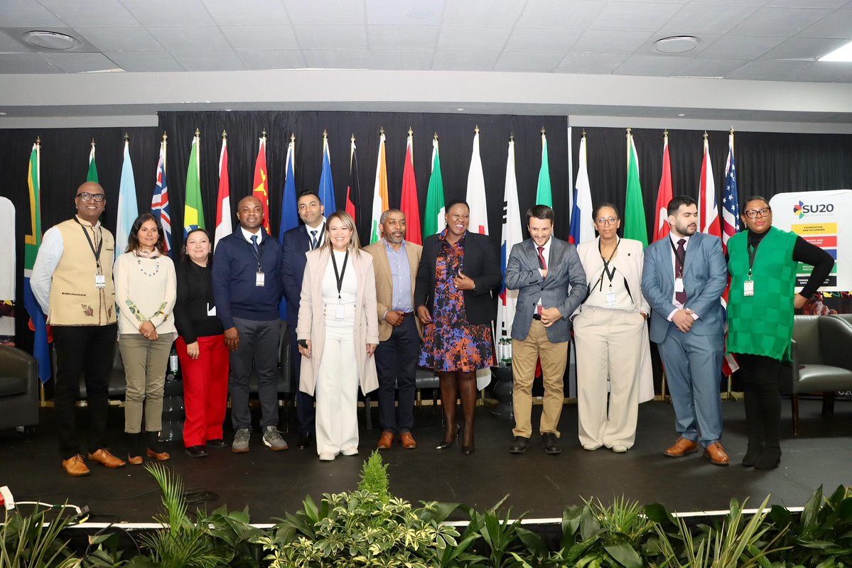 DSBD_SA's tweet image. IN PICTURES | Inaugural G20 SME Ministerial Meeting in Johannesburg.
#startup20 #su20 #g20 #midtermengagement #entrepreneurship #startup #msme #inclusion #sustainability #africarising #innovationeconomy #policyleadership #dsbd #sedfa #dsti #22OnSloane #leadershipinaction…